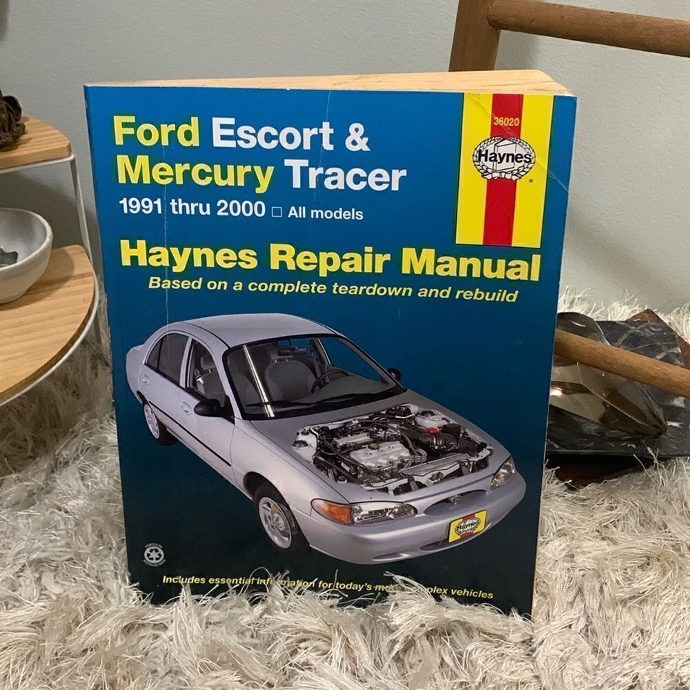 Haynes Repair Manual Ford Escort & Mercury Tracer All Models 1991-2000